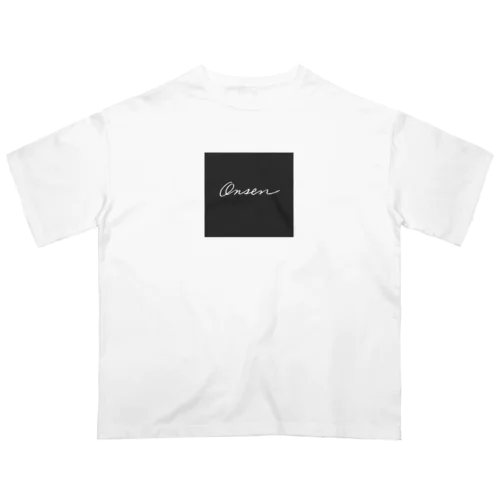 Onsen（square） オーバーサイズTシャツ