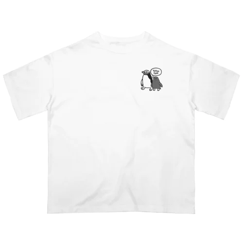 メガディプテス属のペンギン オーバーサイズTシャツ