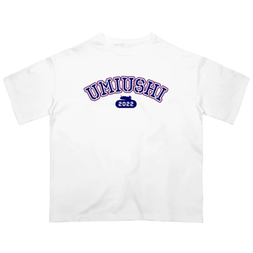 ウミウシカレッジロゴ Oversized T-Shirt