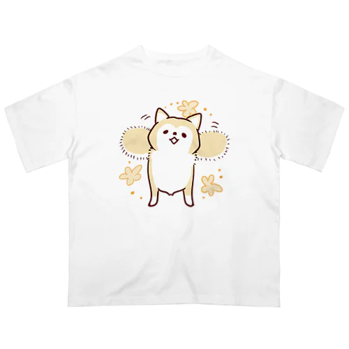 柴犬・しっぽ オーバーサイズTシャツ