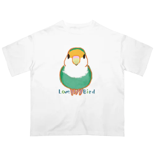 コザクラインコ（ホワイトフェイス） Oversized T-Shirt