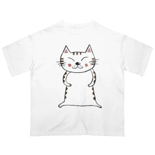 茶とら01 オーバーサイズTシャツ