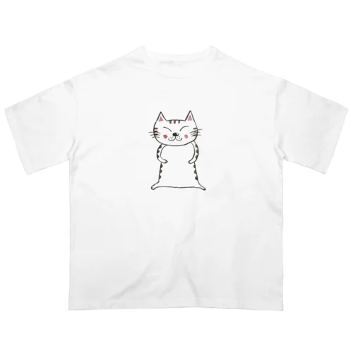 茶とら02 オーバーサイズTシャツ