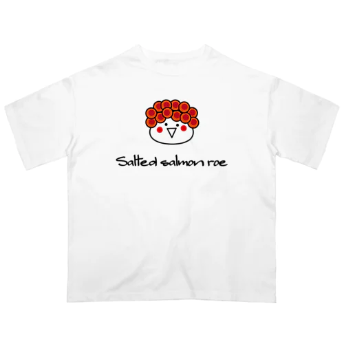 可愛いお寿司のキャラクター：いくらちゃん Oversized T-Shirt