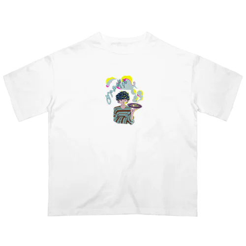 『パスタ職人』 オーバーサイズTシャツ