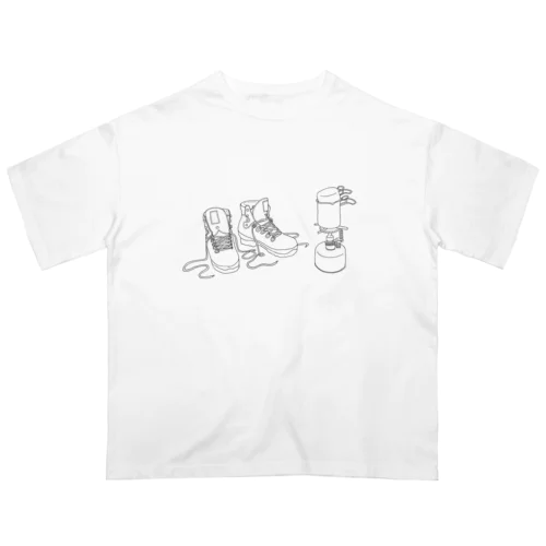 靴を脱いで湯を沸かすA Oversized T-Shirt