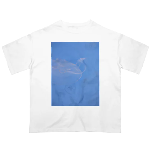 くらげblue オーバーサイズTシャツ