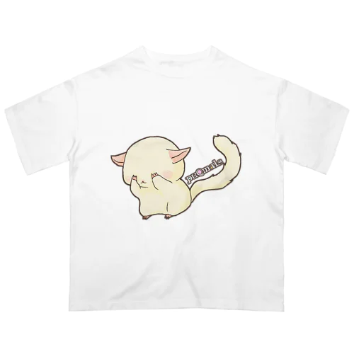 puQmalsテレテレももんが(リューシ) Oversized T-Shirt