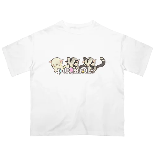 puQmalsテレテレももんが オーバーサイズTシャツ