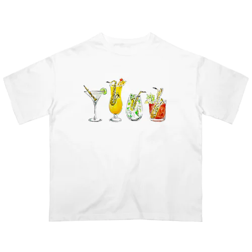 サックス！ オーバーサイズTシャツ