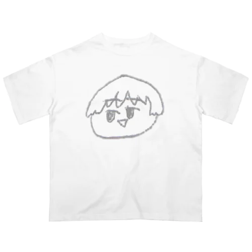 4コマ「美容院」タイトルキャラクター Oversized T-Shirt