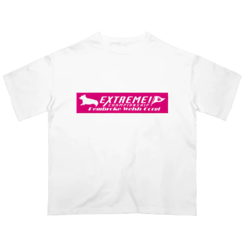 エクストリーム×ウェルシュコーギー・ペンブローク Oversized T-Shirt