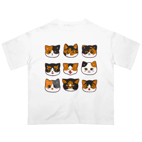 うちのミケちゃん オーバーサイズTシャツ