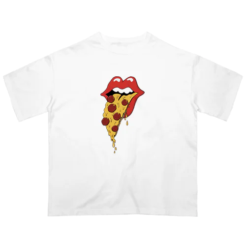 ピザを食べる🍕 Oversized T-Shirt