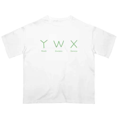 -YWX- オーバーサイズTシャツ