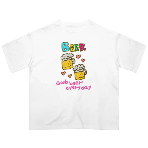 クレヨン DE びーる オーバーサイズTシャツ