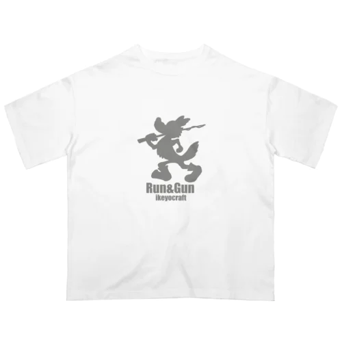 Run&gun gray オーバーサイズTシャツ