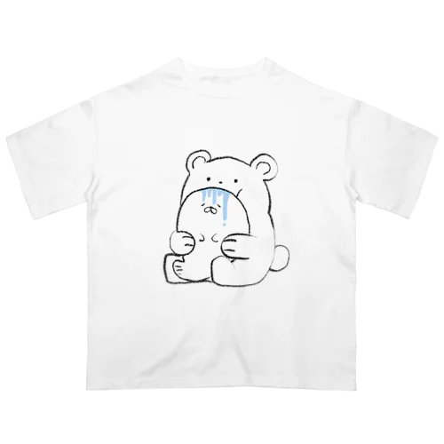 しろくまとあざらし オーバーサイズTシャツ