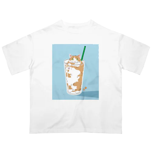 猫分補給 Oversized T-Shirt