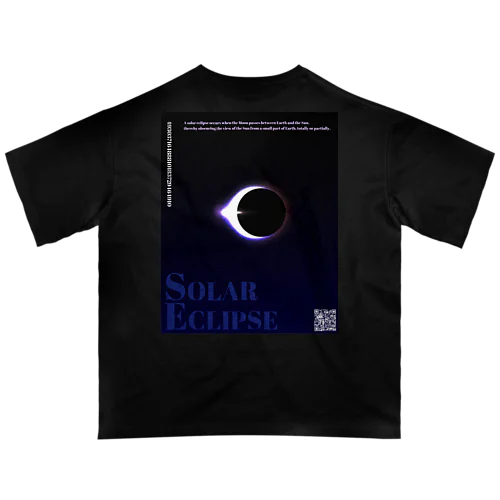 日食(Solar Eclipse ) オーバーサイズTシャツ