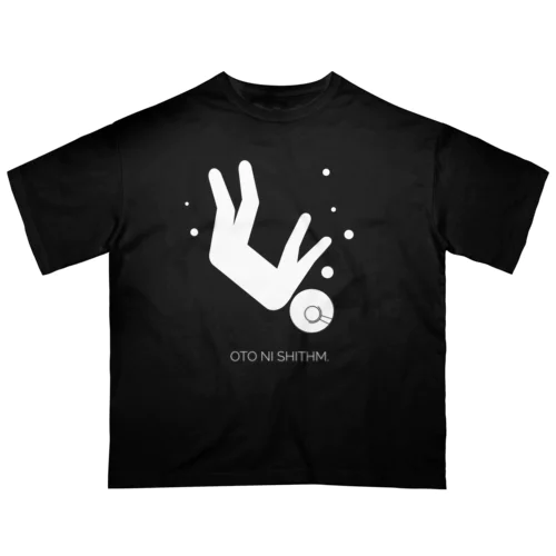 オトニシズム しろいろ オーバーサイズTシャツ