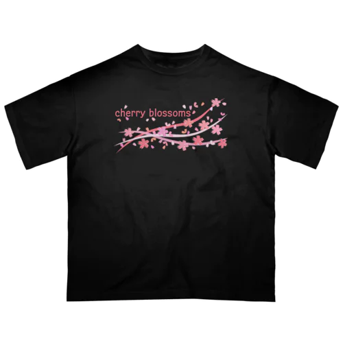 cherry blossoms オーバーサイズTシャツ