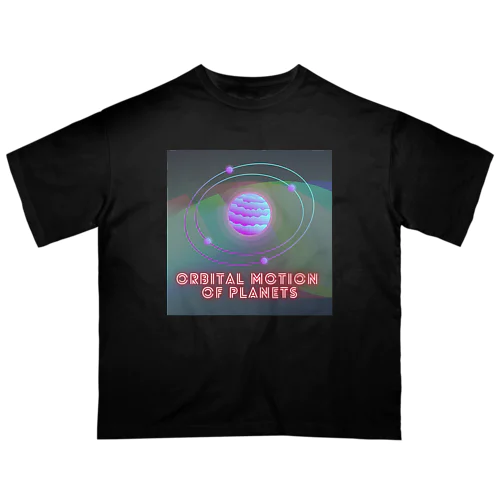 惑星の公転 オーバーサイズTシャツ