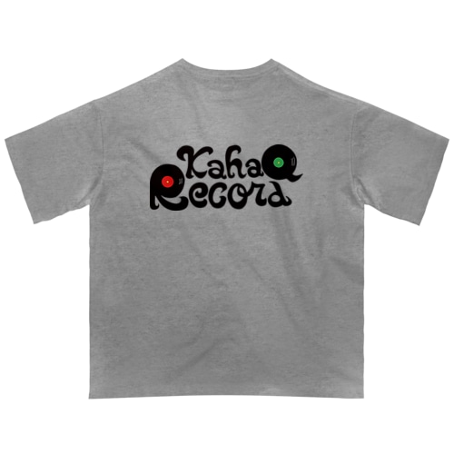 カハクレコード（両面印刷） Oversized T-Shirt