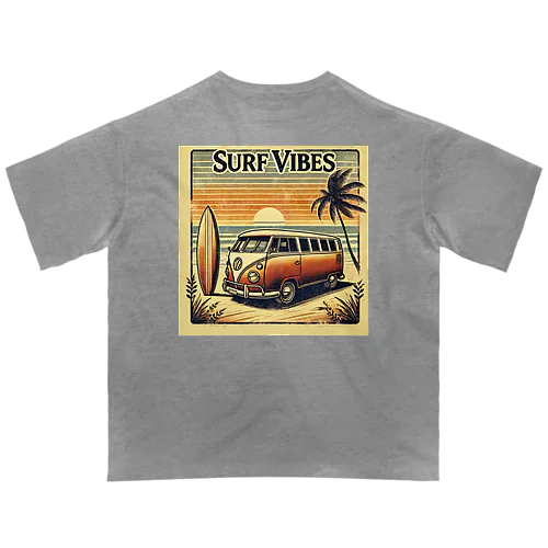 Surf Vibes - 波の気配を纏って Oversized T-Shirt