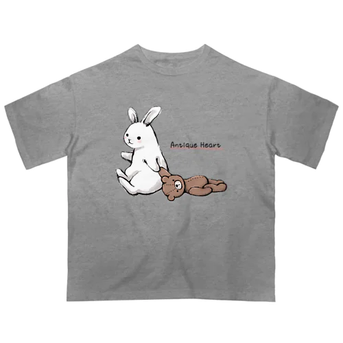 うさ＆くま オーバーサイズTシャツ