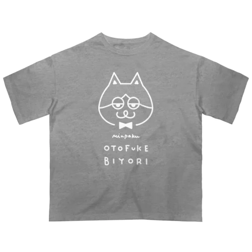 ゆったり着れるにゃ！全3色「猫支配人 コタロウ」 オーバーサイズTシャツ