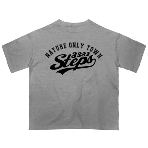 3333STEPS(フロントロゴ） Oversized T-Shirt