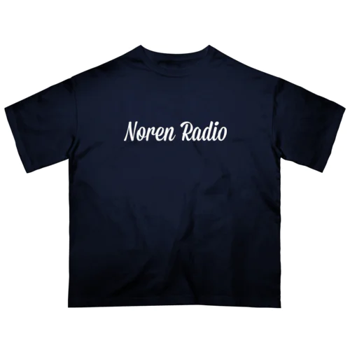 のれんラジオオーセンティックロゴBIG /オーバーサイズTシャツ Oversized T-Shirt