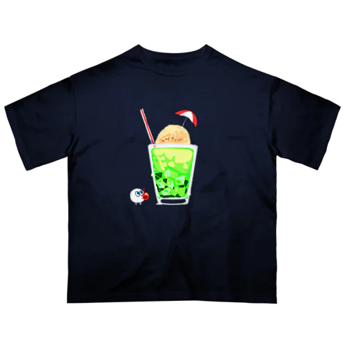 クリームソーダと忘れ物 オーバーサイズTシャツ