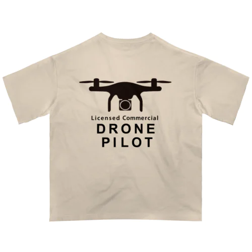 Drone Pilot #0001 オーバーサイズTシャツ