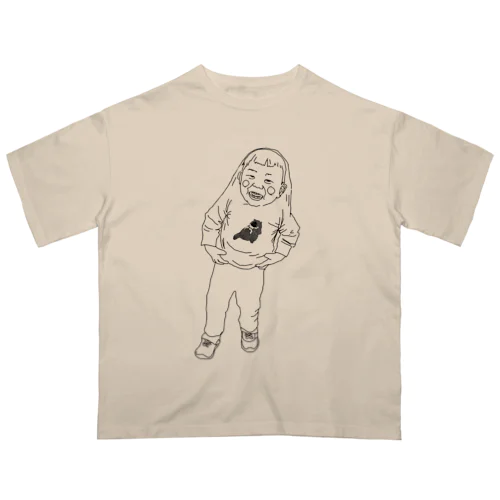 さつきくん カオナシ Oversized T-Shirt