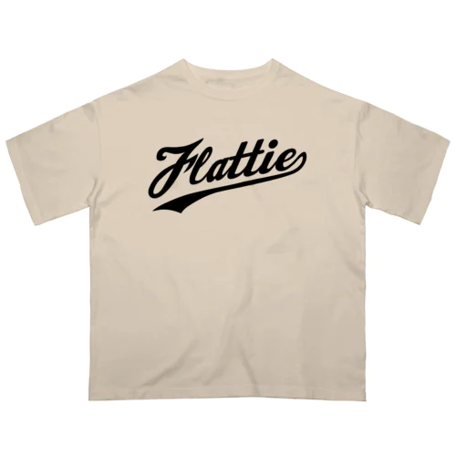 Flattie カレッジロゴ（B） Oversized T-Shirt