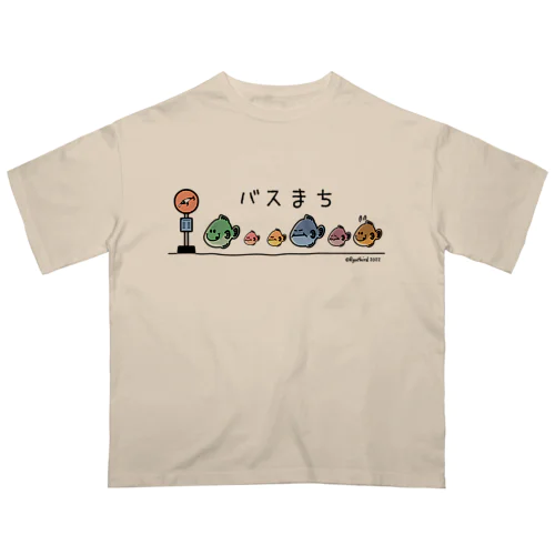 バスまち オーバーサイズTシャツ