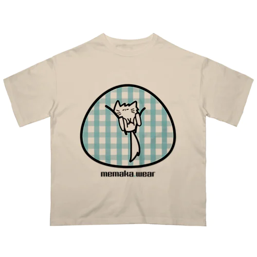 shirokemo ねこ くつろぎ オーバーサイズTシャツ