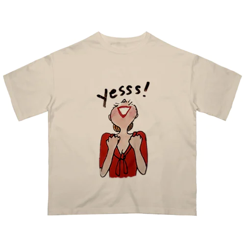 YES! ポジティブWoman オーバーサイズTシャツ