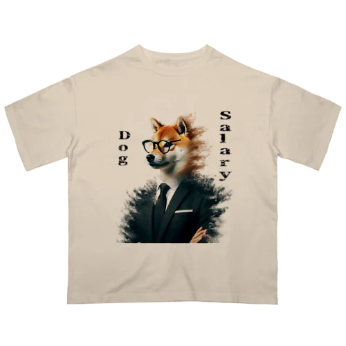 仕事　犬 オーバーサイズTシャツ