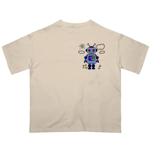 ロボットB オーバーサイズTシャツ