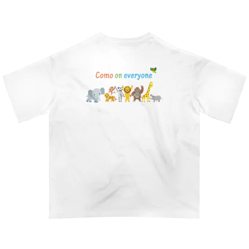 アニマル part1 ts004 オーバーサイズTシャツ