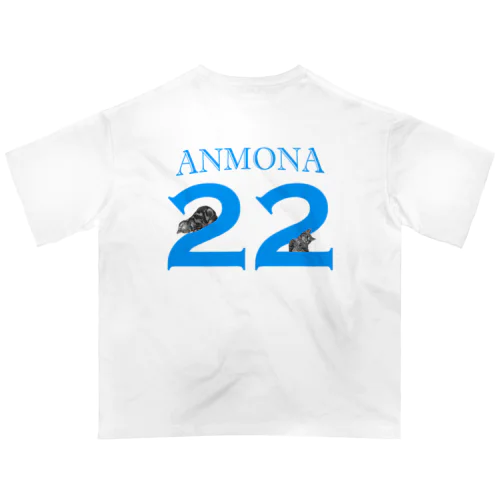 ANMONAバックプリント Oversized T-Shirt