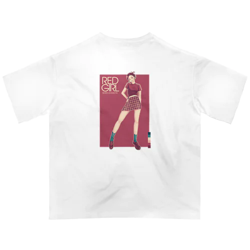 RED GIRL Oversized T-Shirt