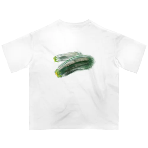 ベジタブルT（ズッキーニ） Oversized T-Shirt