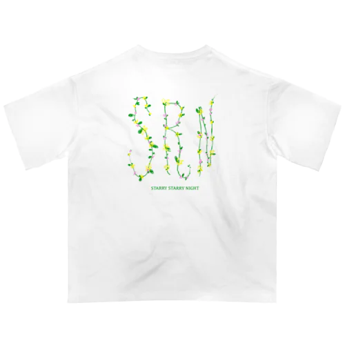 SRN お花ver. オリジナルグッズ Oversized T-Shirt