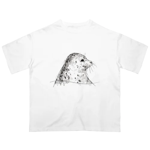 Spotted seal Oversized T-Shirt