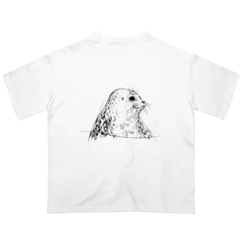 Ringed seal Oversized T-Shirt