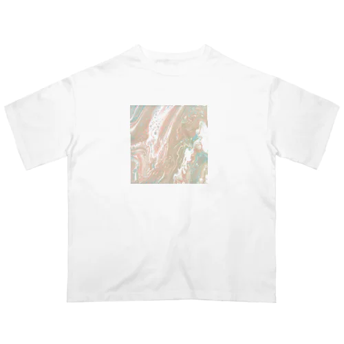 フルイド ライトグレイッシュ Oversized T-Shirt